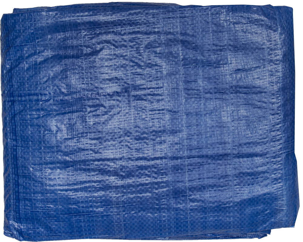 Тент-полотно 6 х 10 м, плотность 65 г/м2, с люверсами водонепроницаемый, универсальный из тканого полимера STAYER 12560-06-10