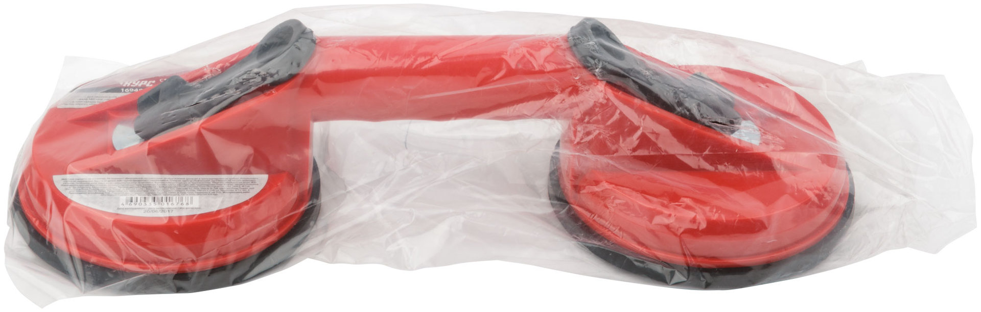 Стеклодомкрат двойной, пластиковый корпус, грузоподъемность 80 кг