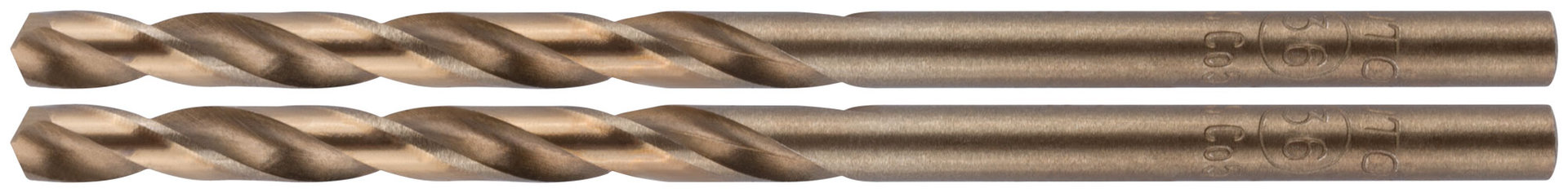 Сверло по металлу Cutop Profi с кобальтом 5% 3,6 x 70 мм, 2 шт. (48-368)