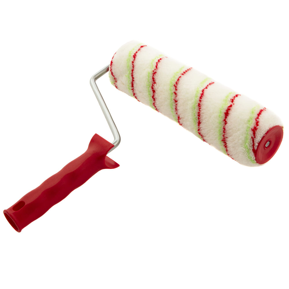 Валик Эмали , 250 мм, ворс 12 мм, D 48 мм, D ручки 8 мм, полиамид, полиакрил Сибртех (80171)