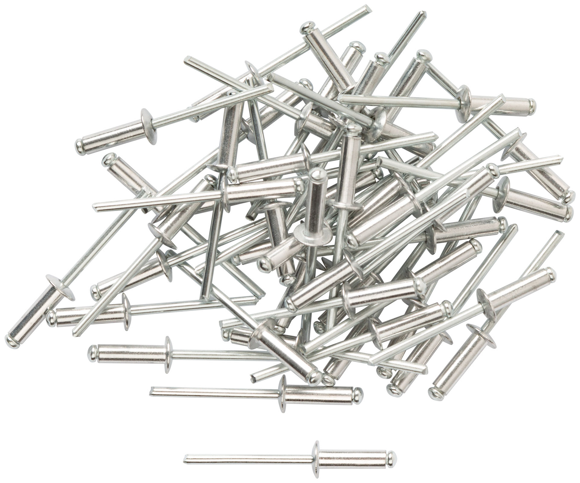 Заклепки мелкая фасовка, 50 шт., 4.0 х 14 мм (23744)