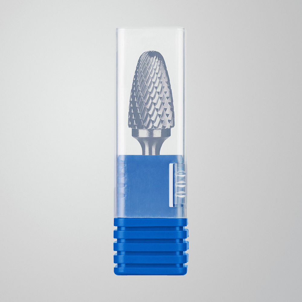 Борфреза твердосплавная 16?25 мм тип F парабола с закругленным углом радиус 4.0 мм хв-к 6 мм Профессионал ЗУБР 28805-16-25