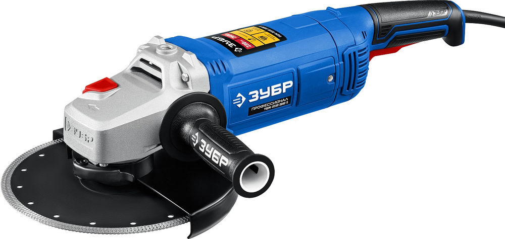 УШМ 2600 Вт d230 мм Профессионал ЗУБР УШМ-П230-2600 П