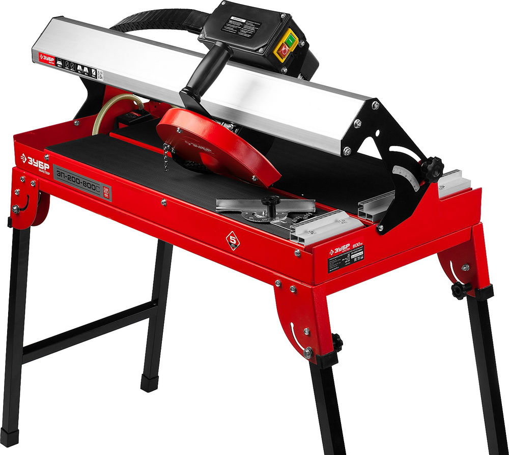 Плиткорез электрический 620 мм, d 200 мм, 800 Вт ЗУБР ЭП-200-800С