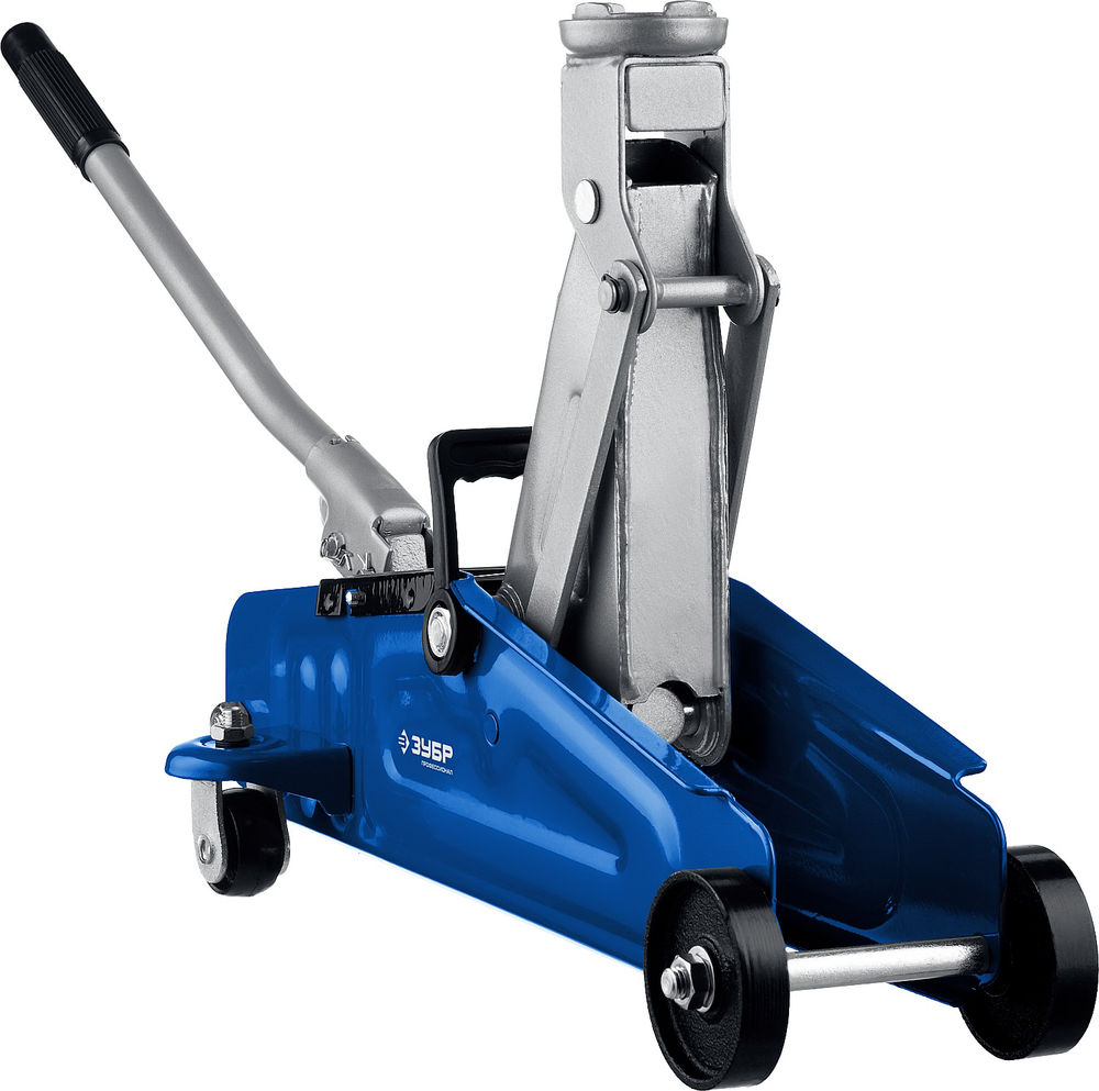 Подкатной гидравлический домкрат в кейсе 2 т 135 - 330 мм Профессионал ЗУБР Т-30-K 43053-2-K