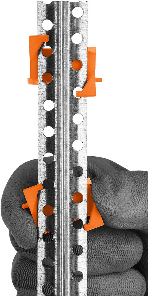 Система крепления штукатурных маяков ВИНТ-50, 50 шт ЗУБР 30955-50