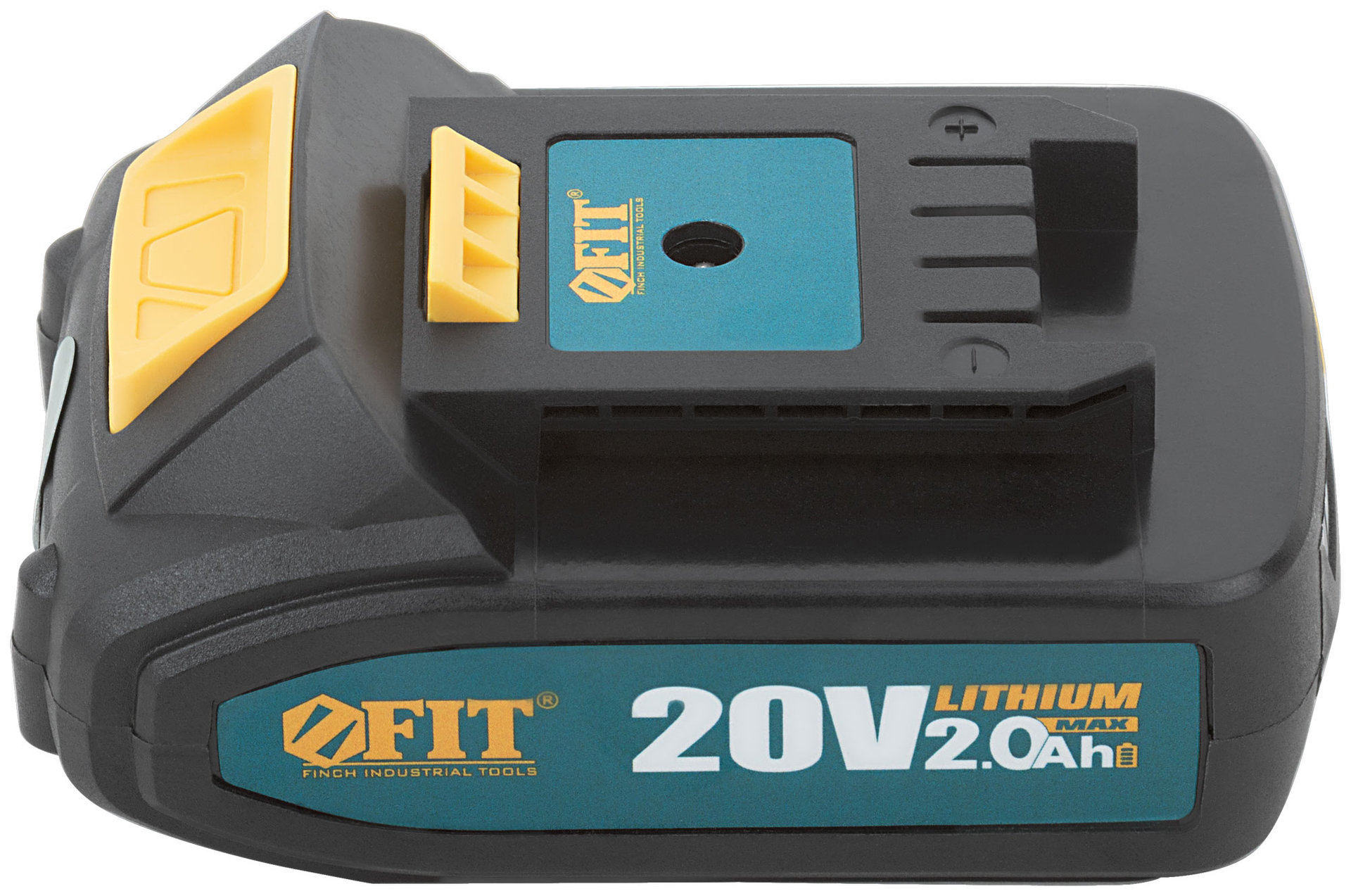 Батарея акк. 20 В; Li-Ion; 2,0 Ач; 0,4 кг ; индикатор заряда; коробка (79935)