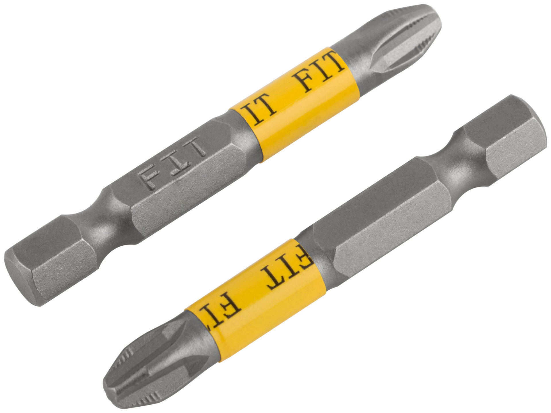 Биты кованые, сталь S2, односторонние 50 мм PH3, Профи 2 шт., блистер (57506)