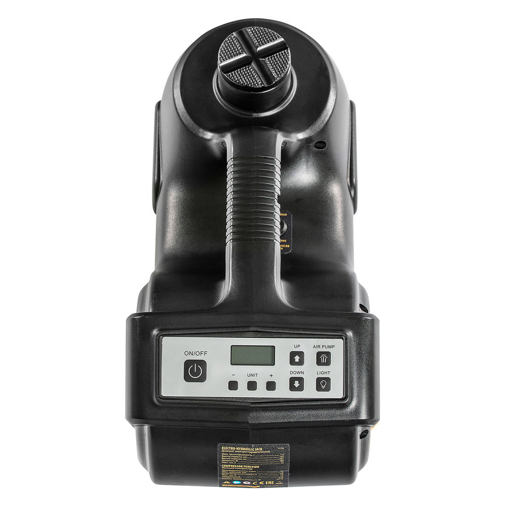 Домкрат электрогидравлический «3 в 1» (1,5 т), 12В, с гайковертом электрическим, в наборе Denzel (51190)