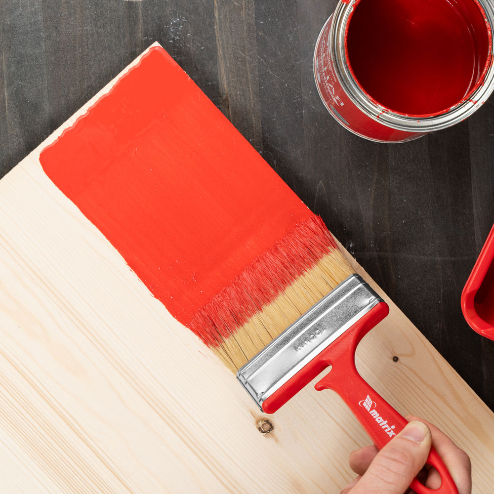 Кисть флейцевая Эмали Color Line 100 х 12 мм Matrix (83354)