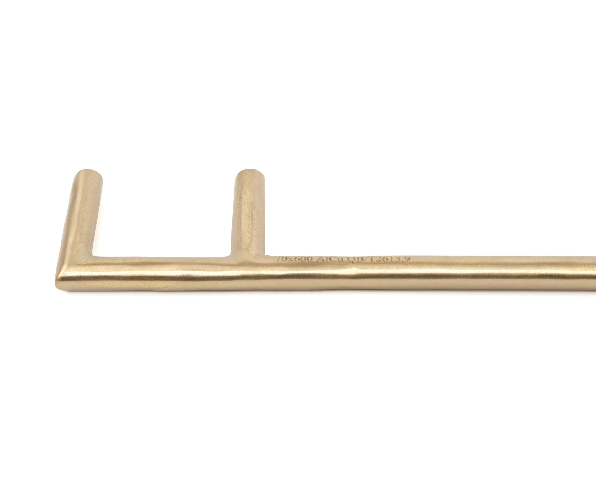 Ключ вентильный с круглым сечением П-образный 70х600 искробезопасный сплав AlCu 176-70, HORTZ