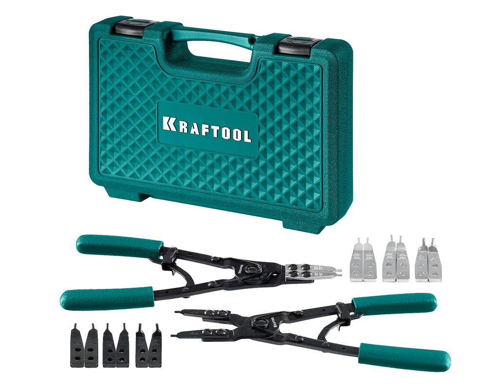 Съемник стопорных колец 270 внешний/внутренний HEAVY KRAFTOOL 22814