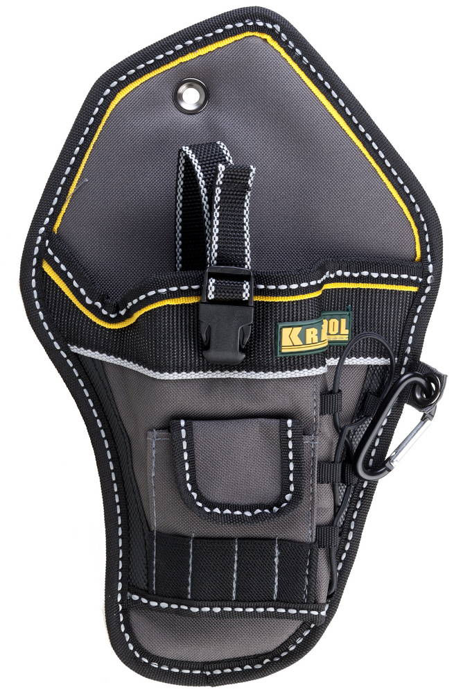 Кобура для шуруповерта с отделениями для бит и сверл KRAFTOOL 38744