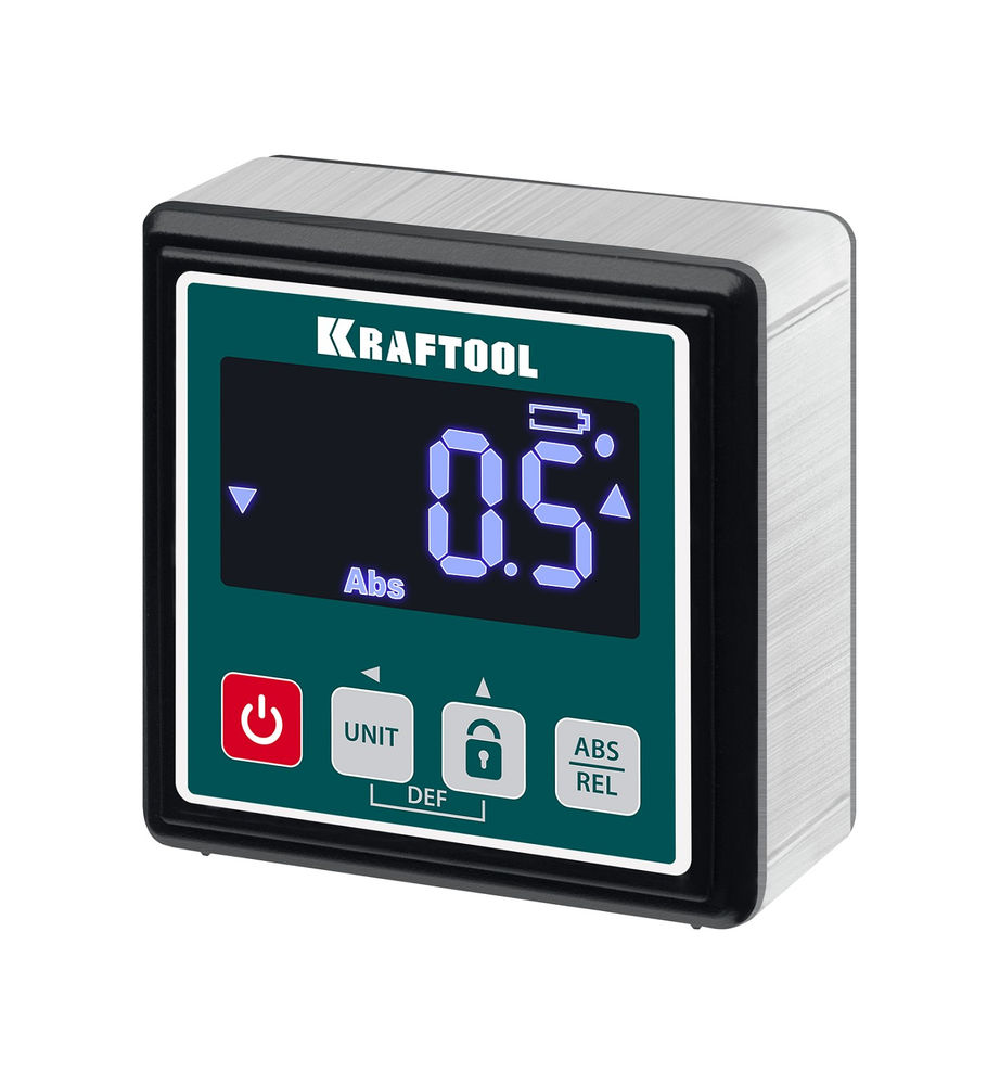 Уровень-уклономер электронный KOMPAKT, 4 х 90 С, точность 0.1 KRAFTOOL 34687