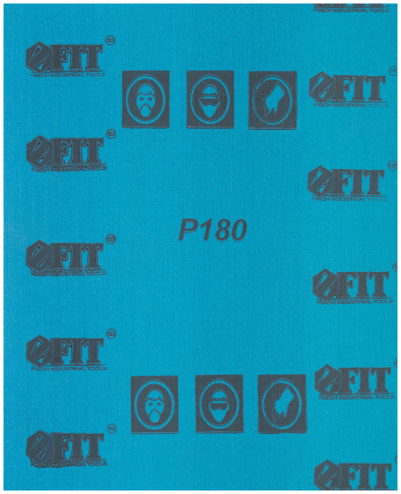 Листы шлифовальные водостойкие на тканевой основе, алюминий-оксидные, Профи 230х280 мм, 10 шт. Р 180 (38198)