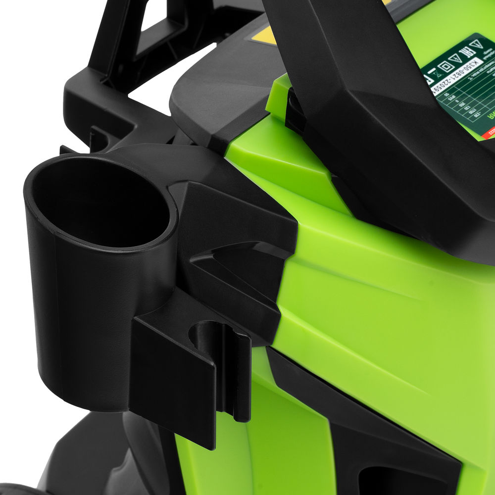 Моечная машина высокого давления АМ-1700, 1700 Вт, 130 бар, 350 л/ч, колесная Сибртех (58222)