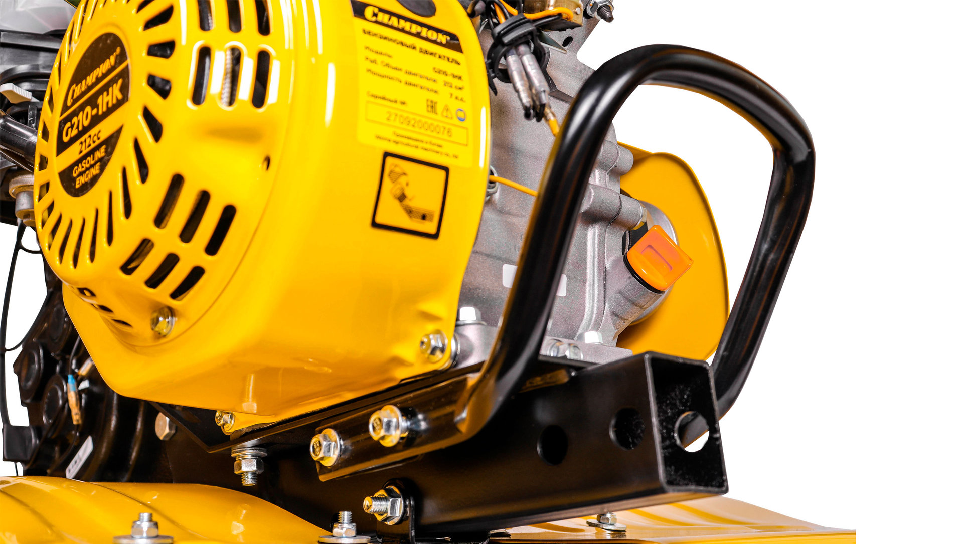 Мотоблок Champion ВC8723 (7лс 2F/1R 80см 30см 3,6л 75кг, колеса 4/8 шкив) (BC8723)