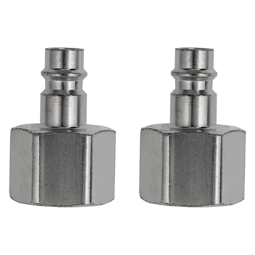 Ниппель универсальный быстросъемный (папа) внутренняя резьба 1/2, 2 шт, Stels (57068)