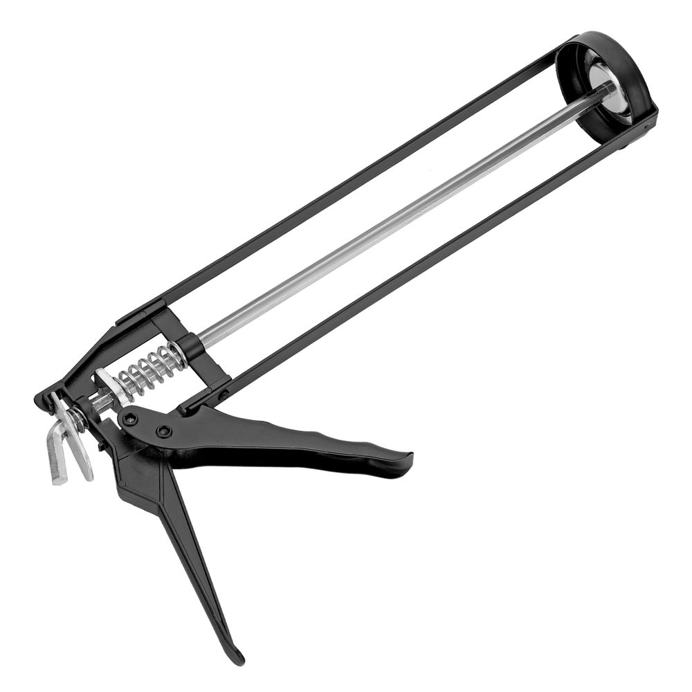 Пистолет для герметика, 310 мл, скелетный, усиленный с фиксатором, шестигранный шток 7 мм Sparta (886125)