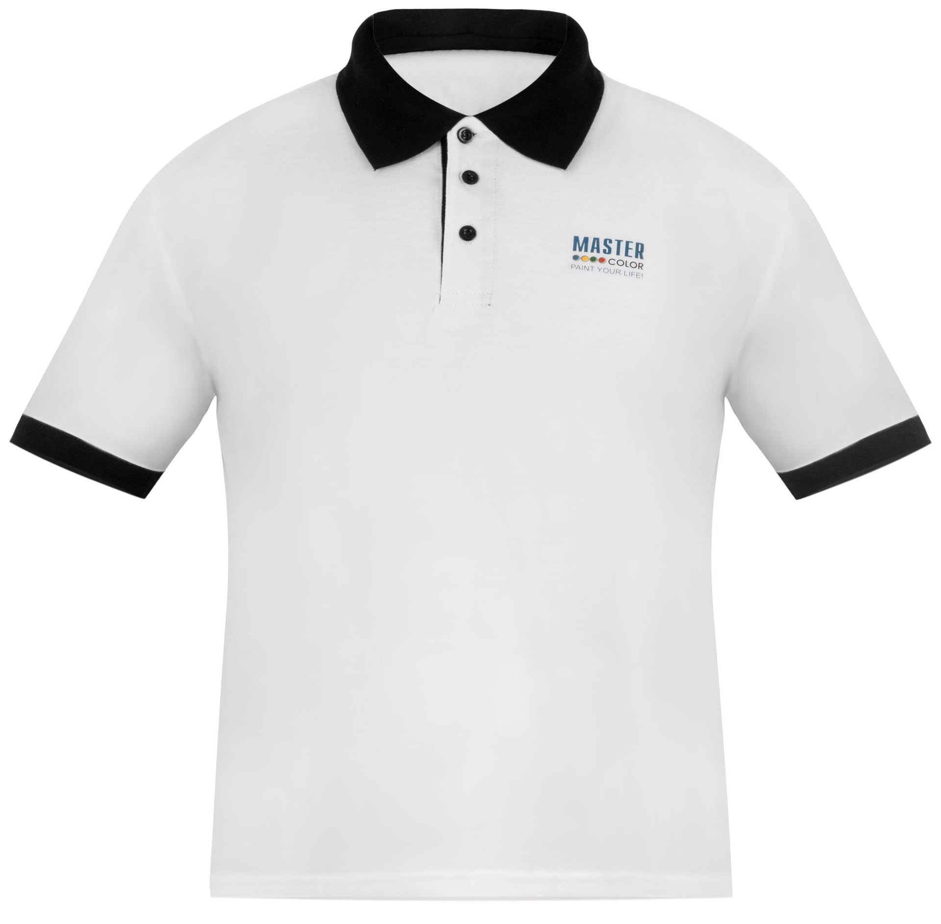 Поло Master Color, цвет белый, размер XXL (30-8024)