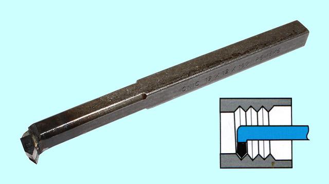 Резец Резьбовой 32х32х300 Р6М5К5 для внутренней резьбы DIN 283-60 CNIC