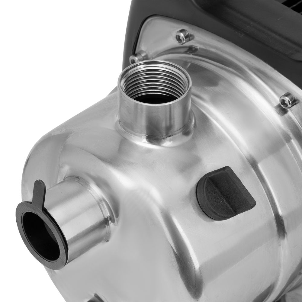 Садовый поверхностный насос GPL800Х, 800 Вт, 3200 л/ч, подъем 42 м, нержавейка Denzel (97302)