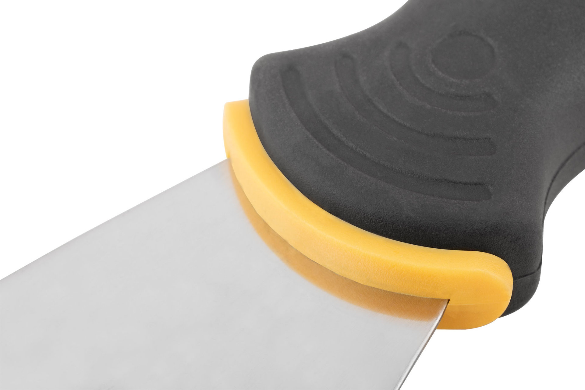 Шпатель, нерж.сталь, прорезиненная ручка 2 (50 мм) (06693)