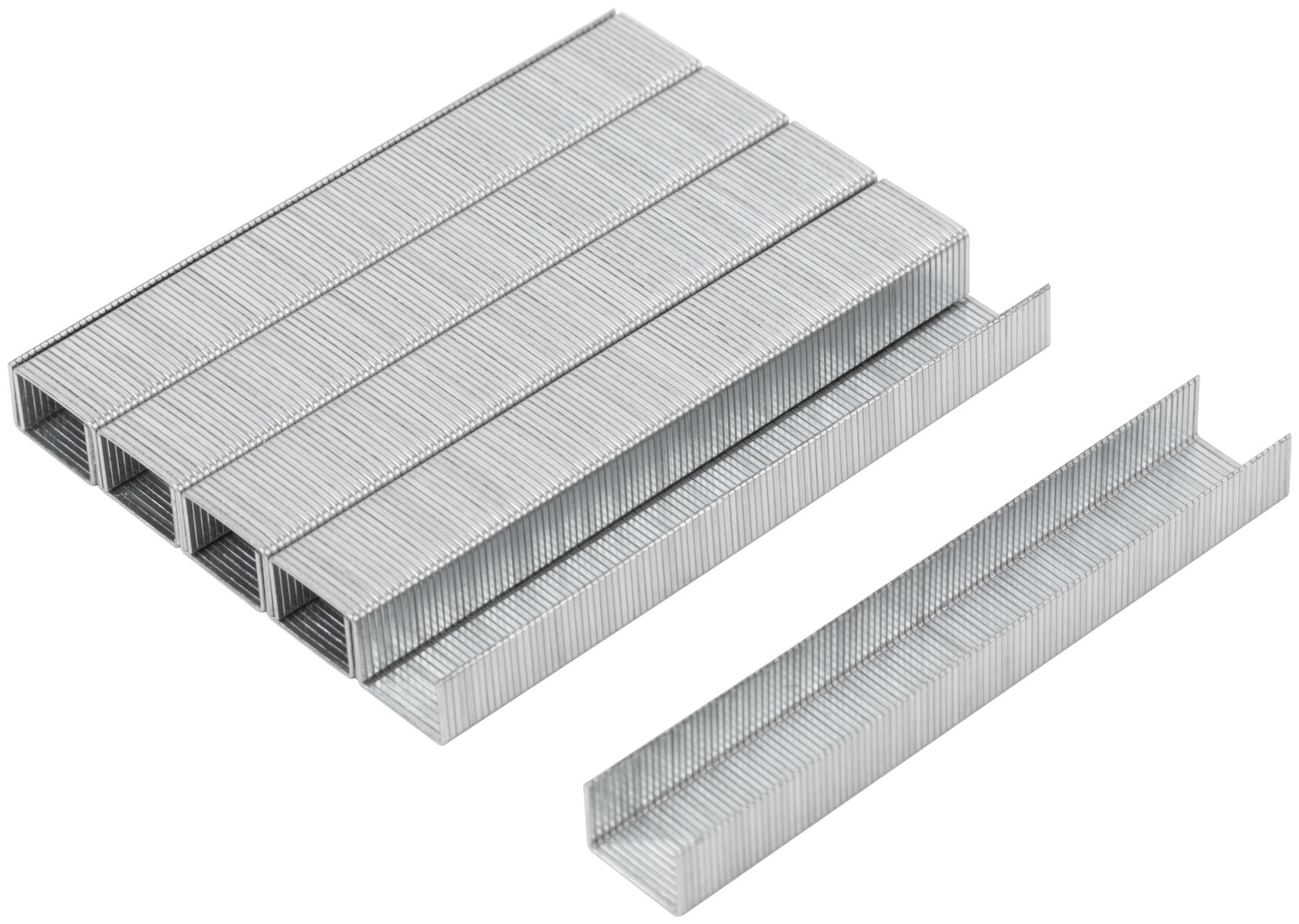 Скобы для степлера закаленные 11,3 мм х 0,7 мм, (узкие тип 53) 8 мм, 1000 шт. (31372М)