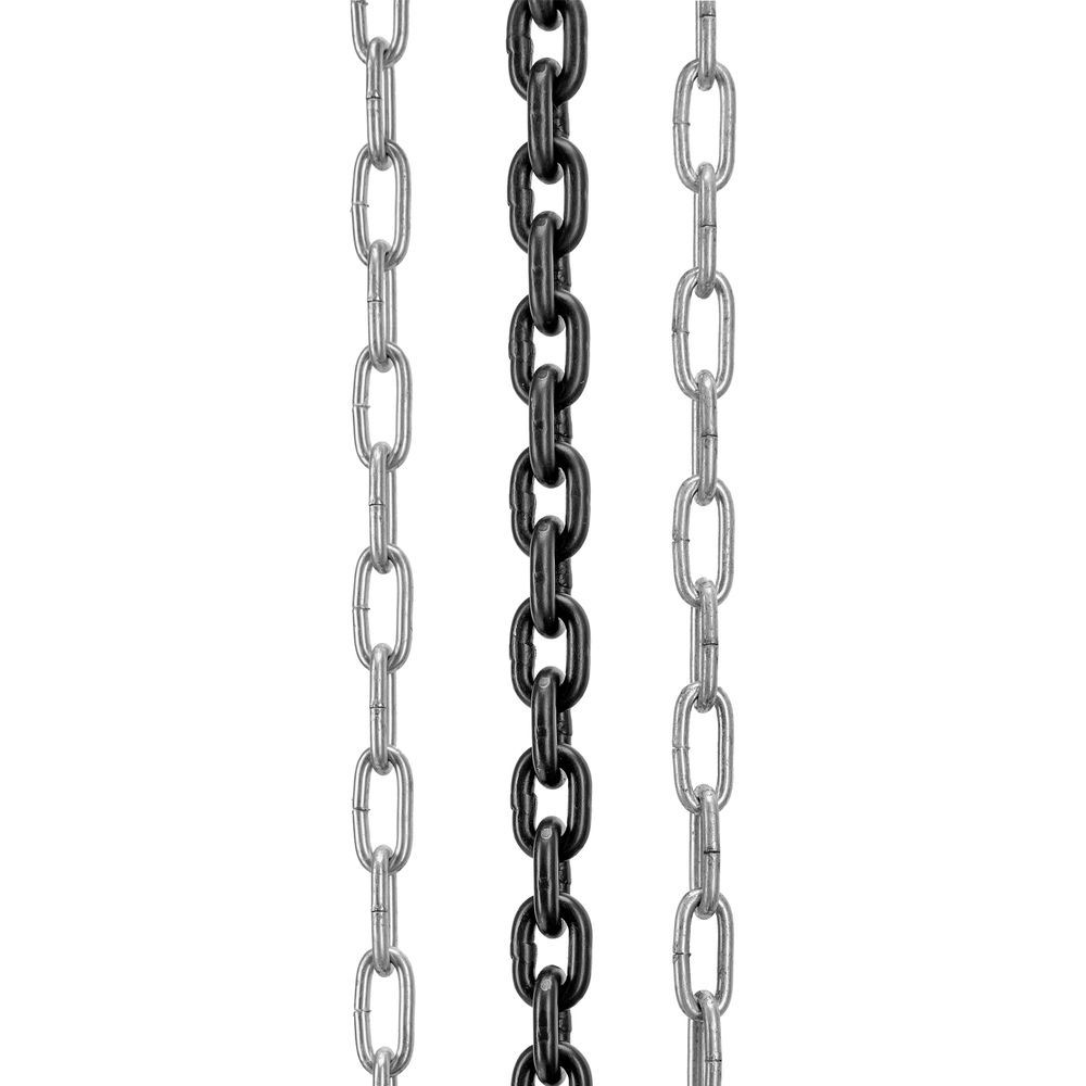 Таль цепная, 1 т, h подъема 2.5 м, расстояние между крюками 350 мм Stels (51944)