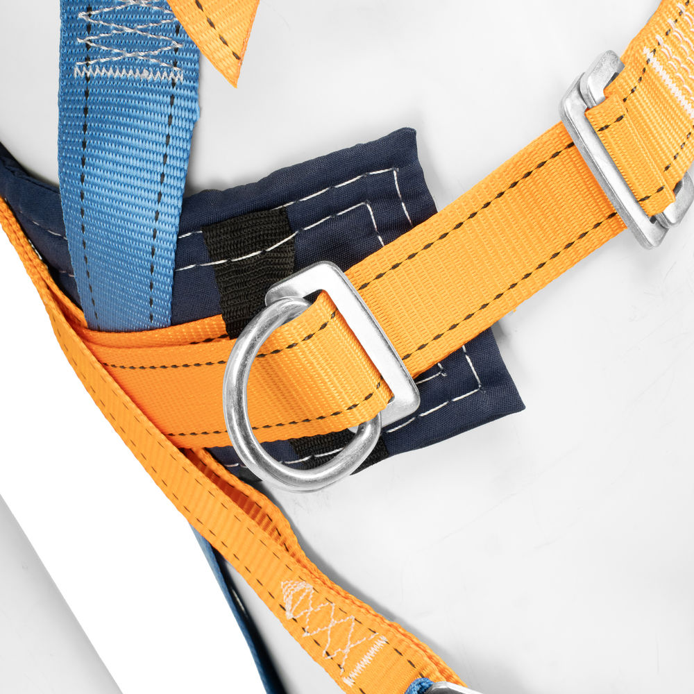 Удерживающе-страховочная привязь, модель УСП II, наплечные и набедренные лямки, высокий кушак Сибртех (89507)