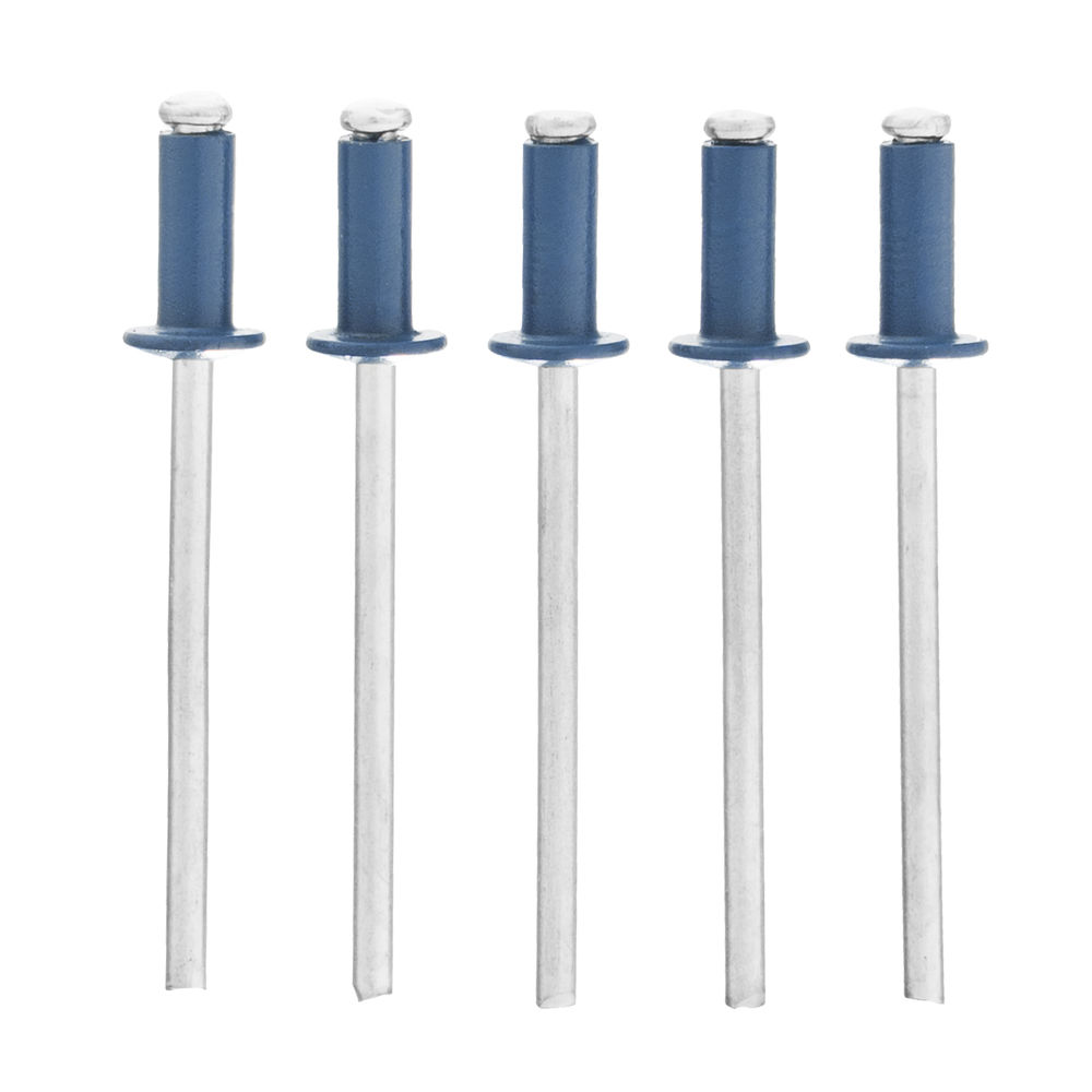 Заклепки 3.2 х 8 мм RAL 5005, синий, 50 шт Matrix (40676)