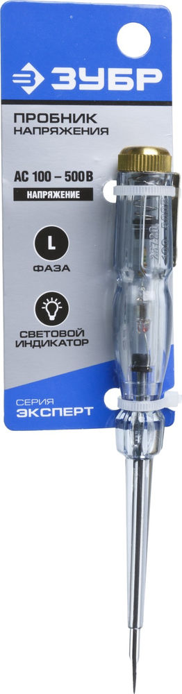 Пробник электрический 100–500 В, 140 мм ЗУБР 25720