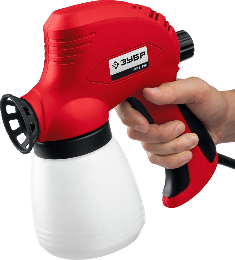 Краскопульт электрический безвоздушный 120 Вт ЗУБР ЗКПЭ-120