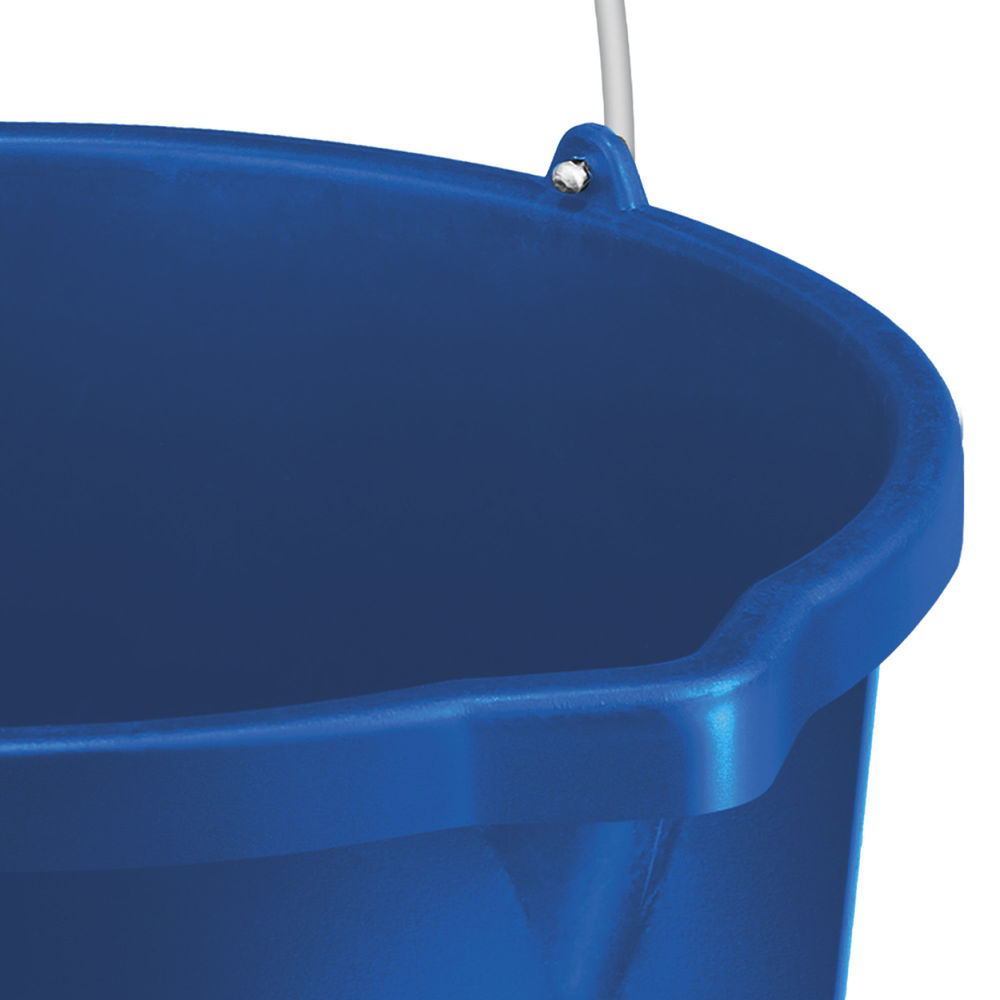 Ведро строительное усиленное 20 л, первичный высокопрочный пластик, с носиком ЗУБР Профессионал 06091-20