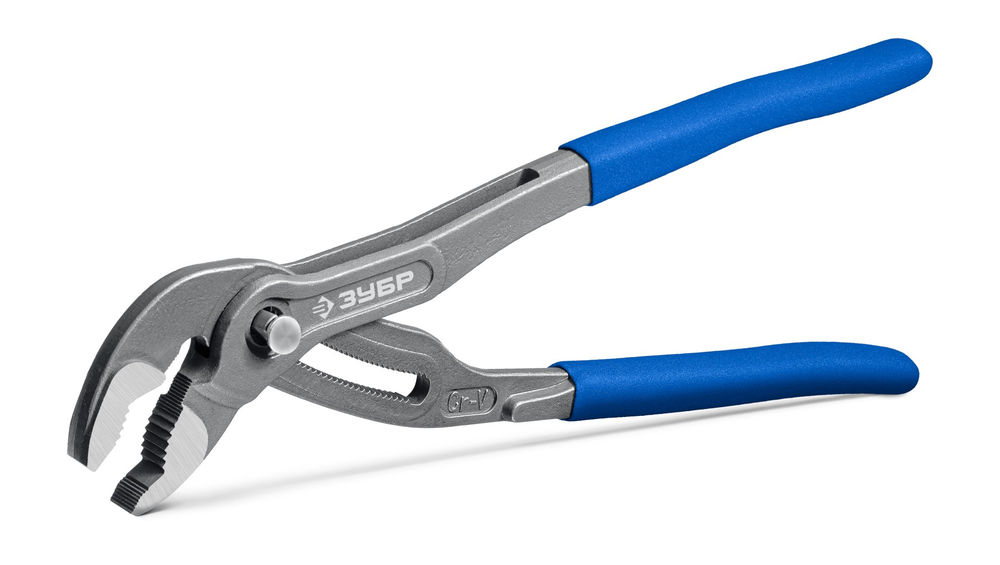 Клещи переставные с быстрым перемещением 300 мм, захват 70 мм, CrV ЗУБР Профи 22441-30