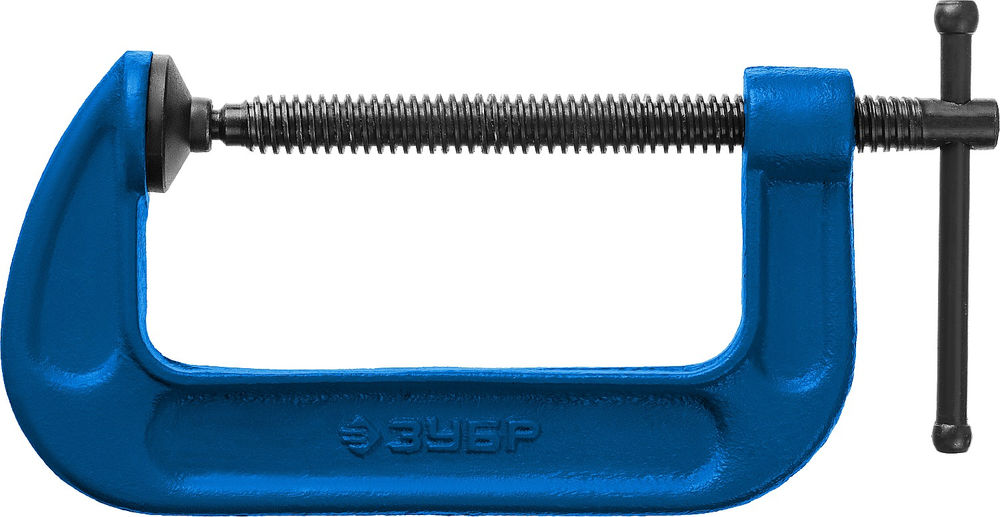 Струбцина чугунная тип С (G-образная) 125 мм ЗУБР ПСС-130 Профессионал 32245-125_z02