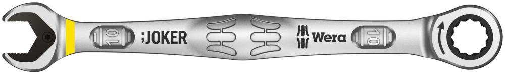Ключ гаечный комбинированный с трещоткой 10 x 159 мм Joker серия 6000 Wera WE-073270