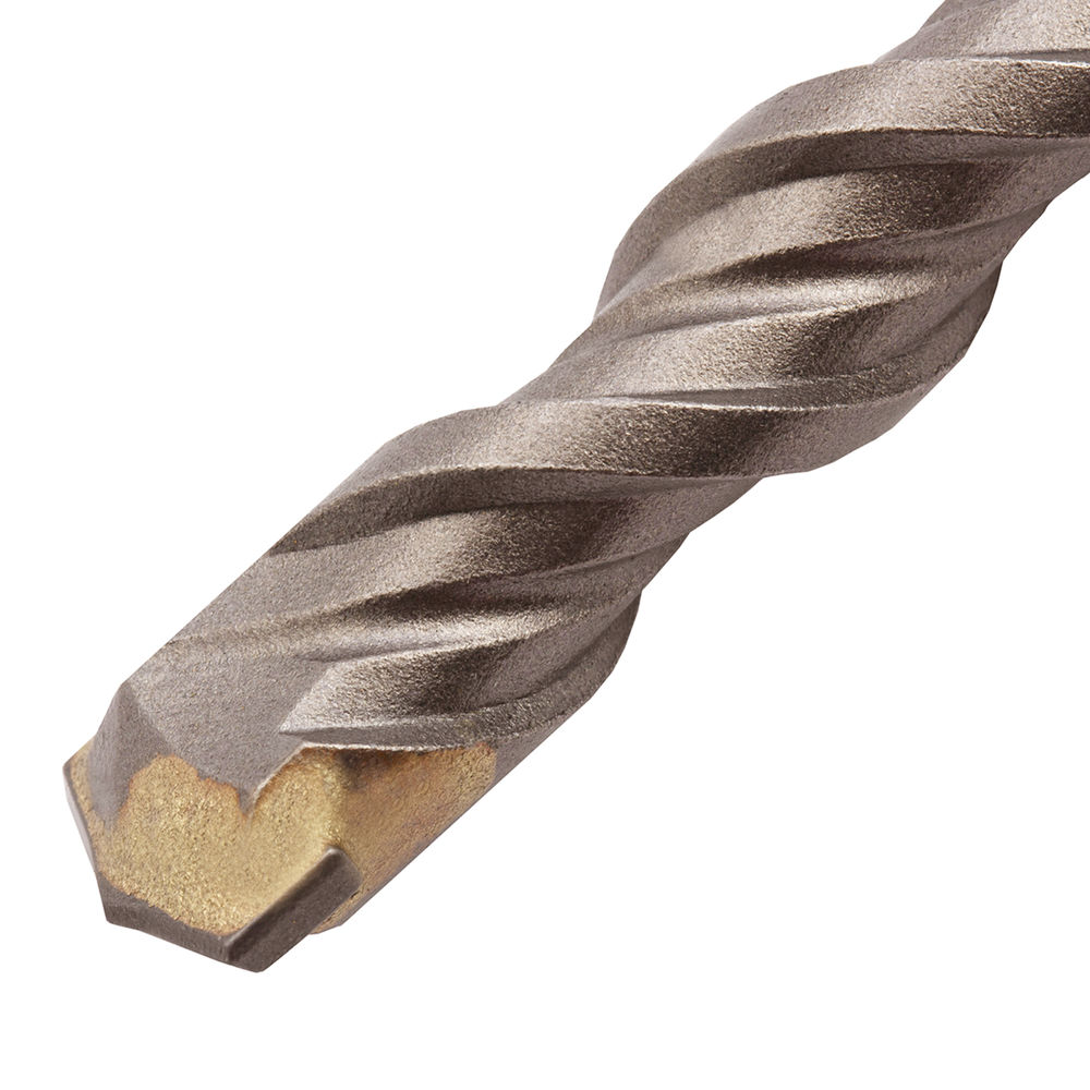 Бур по бетону, двойная спираль, три пылеотводящие кромки, 12 x 210 мм DENZEL (705024)