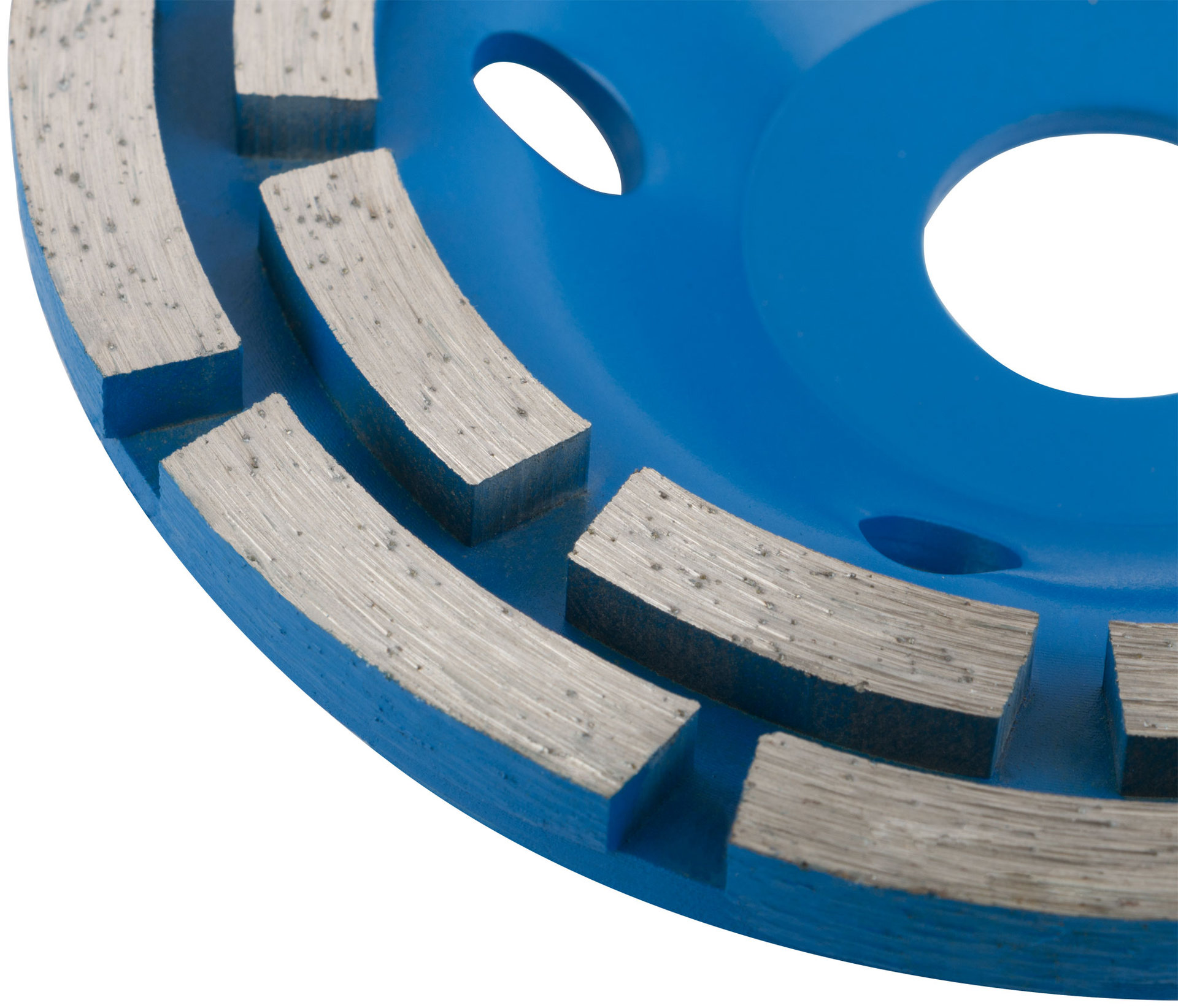 Диск алмазный шлифовальный, посадочный диаметр 22,2 мм, два ряда сегментов 125 мм (39518М)