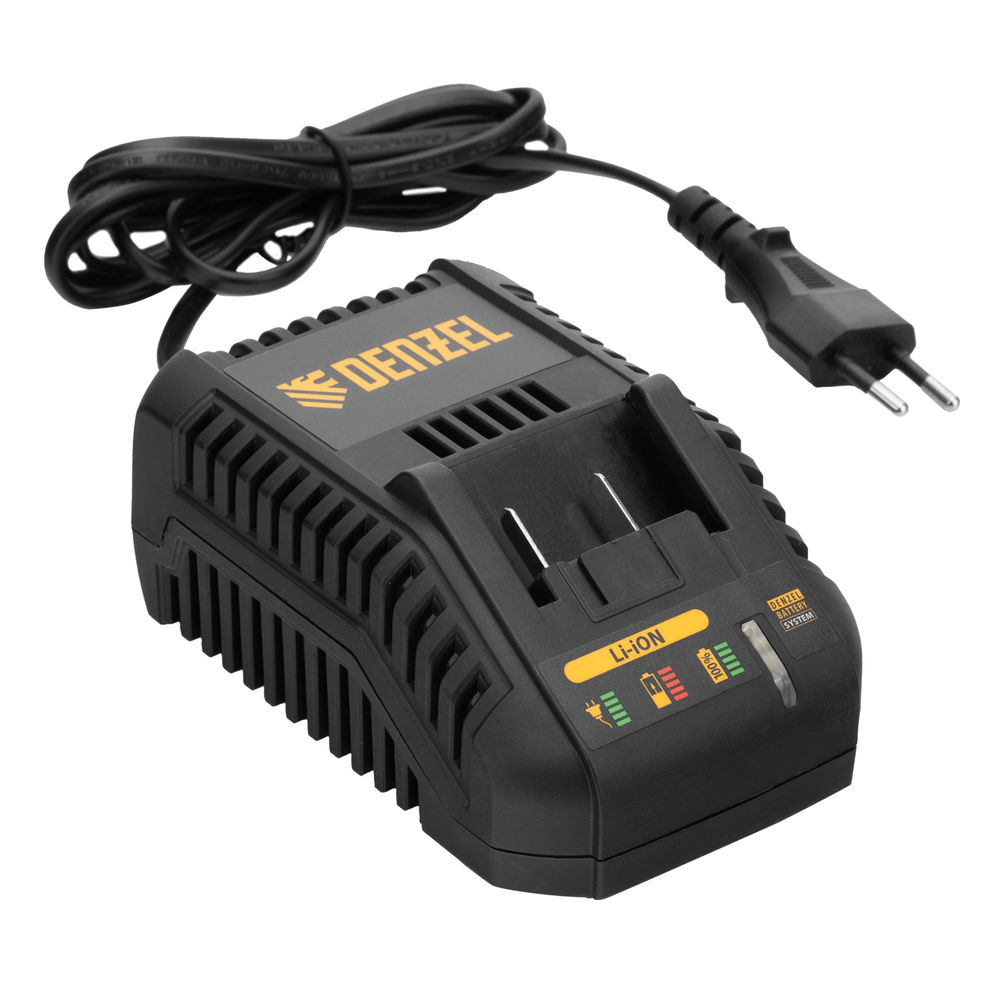 Дрель-шуруповерт аккумуляторная, бесщет. BLDL-18-0 Li-Ion, 18 В Denzel (26141)