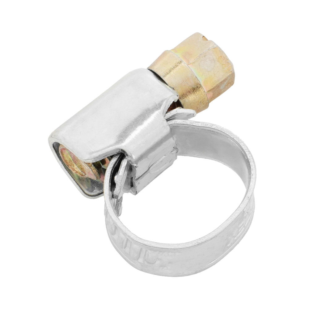 Хомуты металлические, Стандартное болтовое крепление 8-12 мм, 100 штук в упаковке, ширина 9 мм Сибртех (47555)