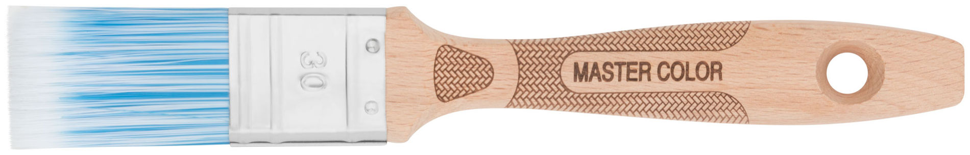 Кисть флейцевая, толщ. 18 мм, ПБТ-щетина, нерж. обжим, ширина 30 мм (30-0031д)