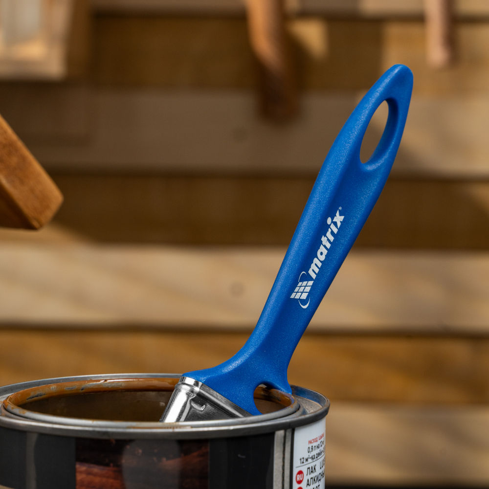 Кисть флейцевая Водные краски Color Line 50 x 12 мм Matrix (83346)