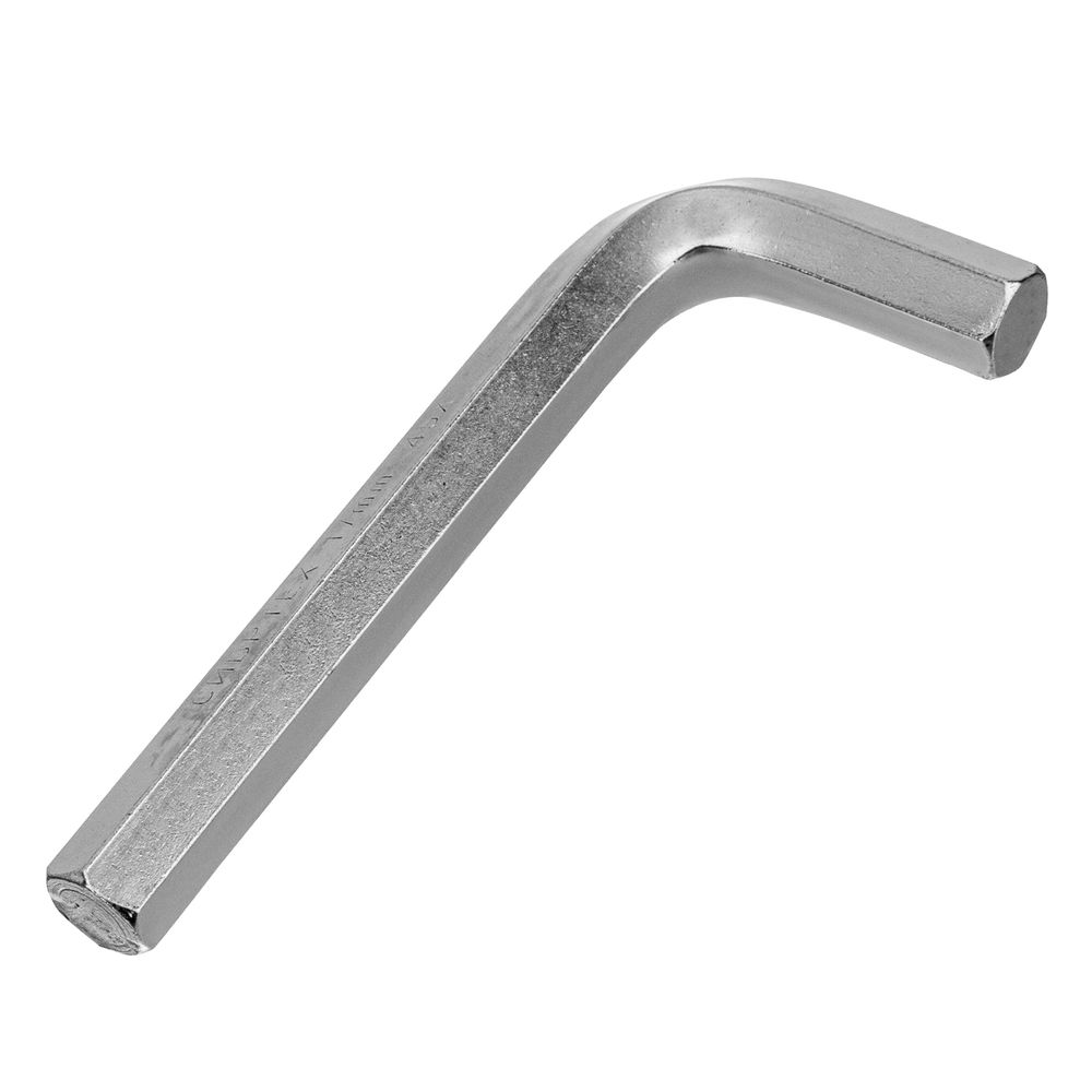 Ключ имбусовый HEX, 17 мм, 45x, закаленный, никель Сибртех