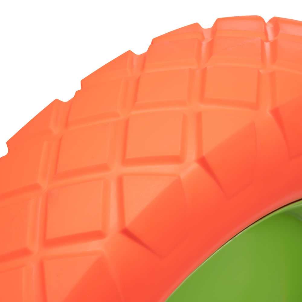 Колесо полиуретановое 4.80/4-8, длина оси 90 мм, подшипник 12 мм Сибртех (689785)