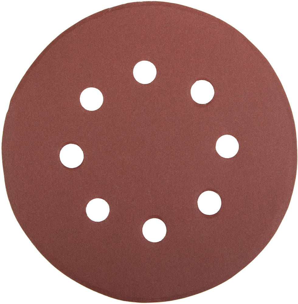 Круг шлифовальный универсальный MASTER 125 мм, 8 отверстий, Р320, 5 шт STAYER 35452-125-320