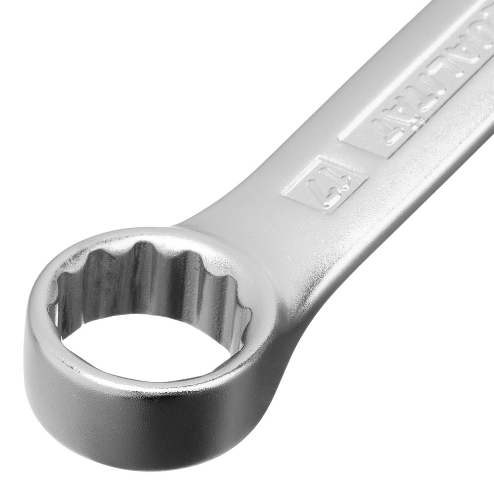 Набор ключей комбинированных 8-17 мм, 6 шт, CrV, холодный штамп Gross (15147)