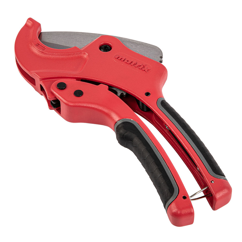 Ножницы для резки изделий из ПВХ, D до 42 мм, лезвие из нерж. стали, автоматич. Matrix (78411)