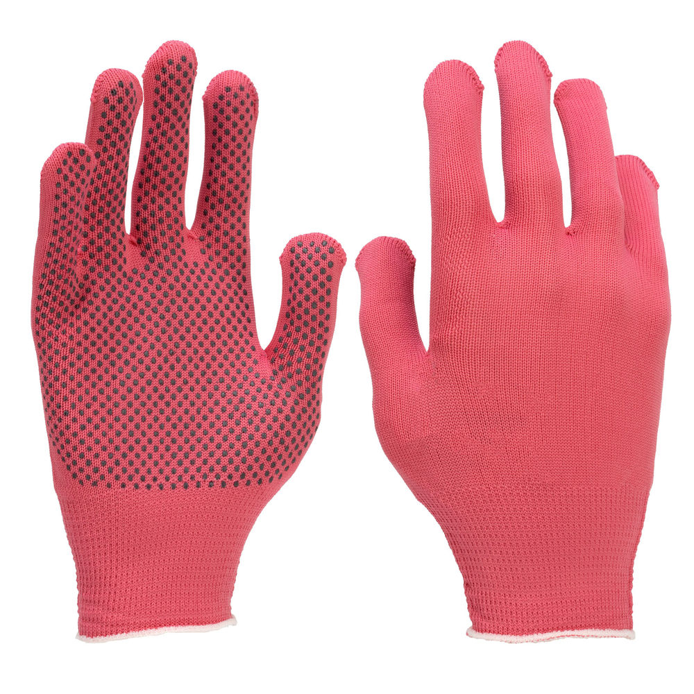 Перчатки в наборе, 5 пар, цвета в ассортименте, ПВХ точка, L, Palisad (67854)