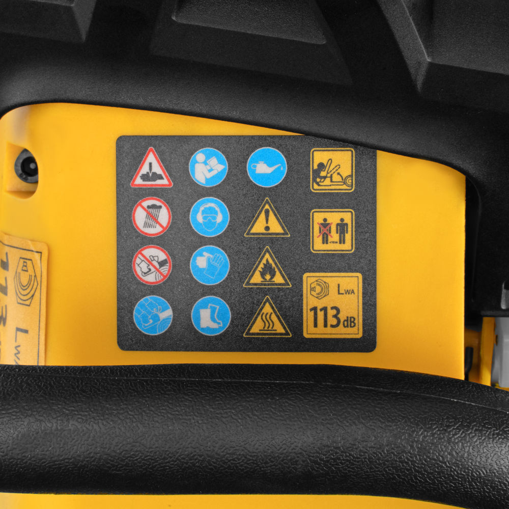 Пила цепная бензиновая DS-4516, шина 40 см, 45 см3, 2,5 л.с, шаг 0,325, паз 1,5 мм, 64 звена Denzel (95236)